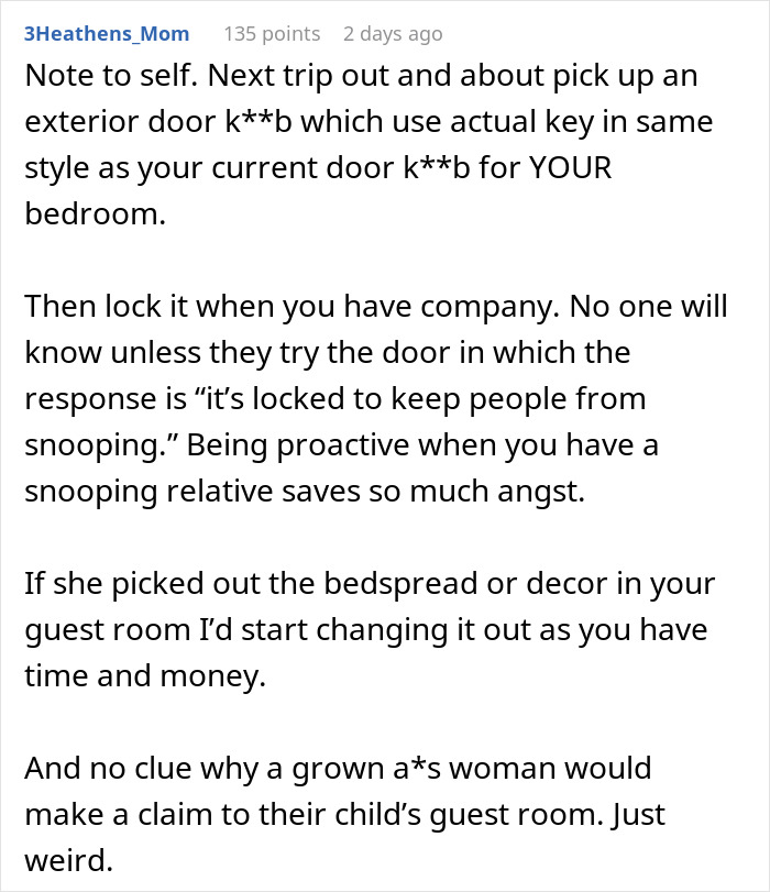 &ldquo;It Is My Room&rdquo;: Mom Refuses To Accept That Daughter&rsquo;s Guest Room Is Not Just Hers