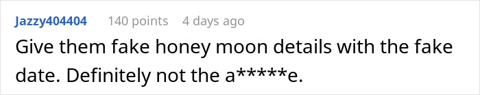 Bride-To-Be Is Forced To Tell Her Mother-In-Law Why She Can’t Come On Their Honeymoon Bride-To-Be Is Forced To Tell Her Mother-In-Law Why She Can’t Come On Their Honeymoon