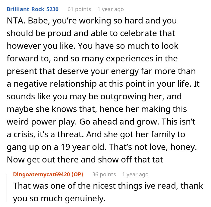 Text conversation about relationship advice regarding a new tattoo. Text conversation about relationship advice regarding a new tattoo.