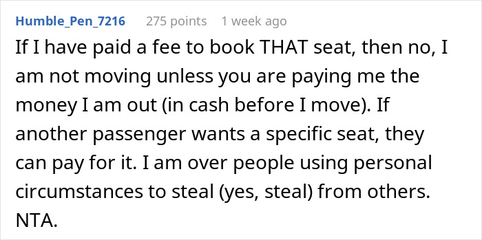 Flight Attendants Refuse To Mediate When Pregnant Woman Demands To Swap Seats, Man Says He Needs It Flight Attendants Refuse To Mediate When Pregnant Woman Demands To Swap Seats, Man Says He Needs It