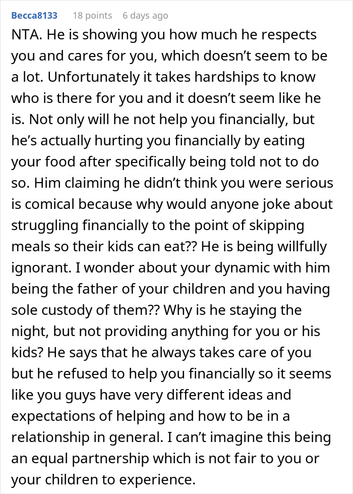 &ldquo;This Isn&rsquo;t Love, Love Is A Verb&rdquo;: Woman Kicks BF Out For Eating The Food She Could Barely Afford