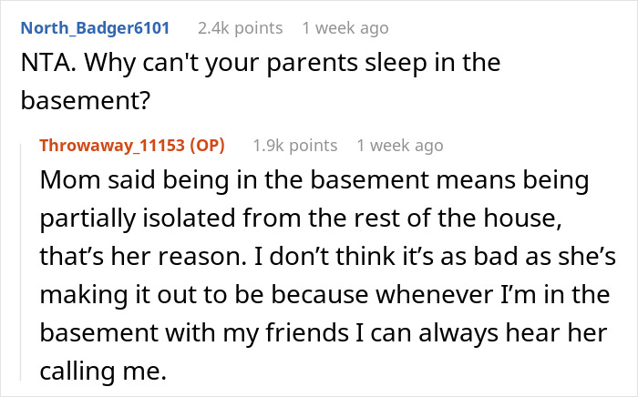 Daughter Refuses To Share Her Bedroom With Mom&rsquo;s 14 Y.O. Brother, Parents Are Furious