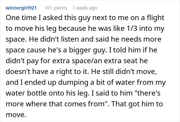 Man Thinks He Can Get Away With Stealing Woman&rsquo;s Legroom On Flight, Regrets It