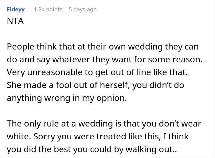 &ldquo;AITA For Wearing My Wedding Dress To Someone Else&rsquo;s Wedding?&rdquo;