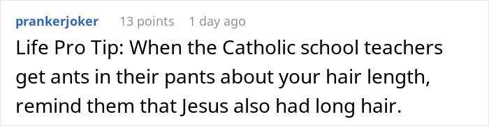 &ldquo;Didn&rsquo;t Jesus Have Long Hair?&rdquo;: Nun Demands Kid&rsquo;s Hair Be Cut, Dad Maliciously Complies