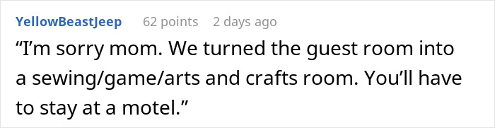 &ldquo;It Is My Room&rdquo;: Mom Refuses To Accept That Daughter&rsquo;s Guest Room Is Not Just Hers