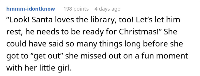 Entitled Mom Demands Guy Leave Library Because He Looks Like Santa