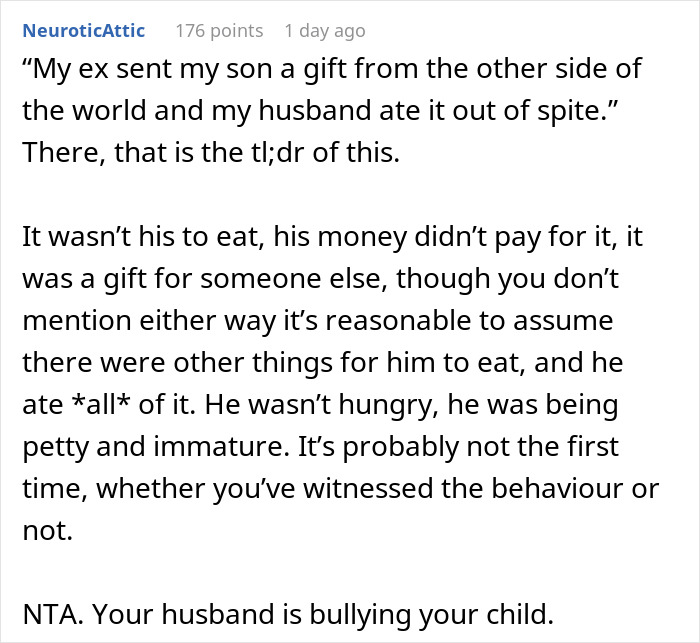 Stepdad Eats All Of 12 Y.O.’s Imported Noodles Without Permission To Make A Point, Mom Loses It Stepdad Eats All Of 12 Y.O.’s Imported Noodles Without Permission To Make A Point, Mom Loses It
