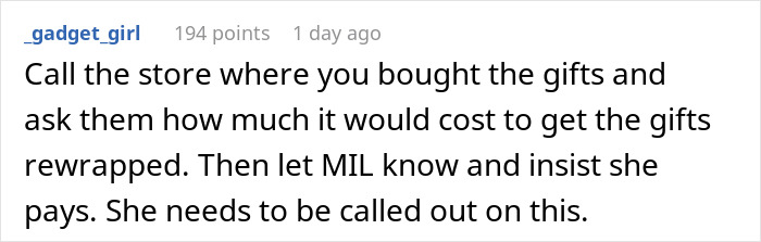 Woman Left Speechless: &ldquo;MIL Opened All My Family's Christmas Presents While I Was At Work&rdquo;