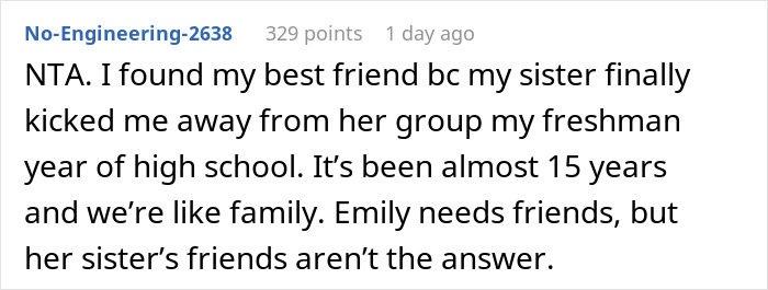 Dad Demands Daughter Invite Friendless Sister To Sit With Her At &ldquo;Popular&rdquo; Table, Mom Intervenes