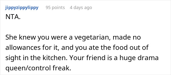 Bride Weeps At Reception As Her Vegetarian Friend Brought Her Own Food When She Wasn’t Catered For Bride Weeps At Reception As Her Vegetarian Friend Brought Her Own Food When She Wasn’t Catered For