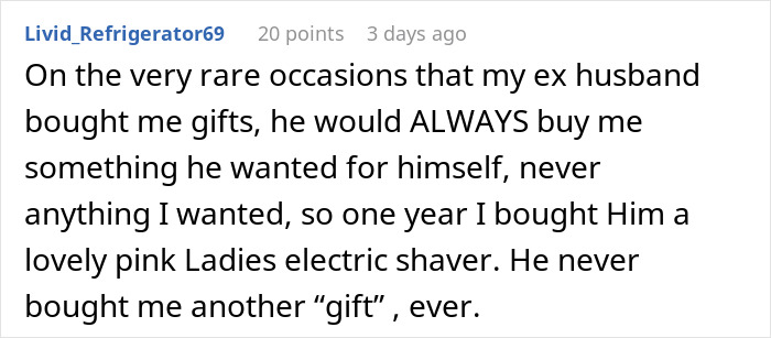 GF Is Very Disappointed By BF's Holiday Gift, Gets A Reality Check