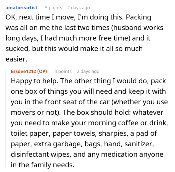 "That&rsquo;s What He Gets For Not Cooperating": Wife Gets Revenge On Husband On Moving Day