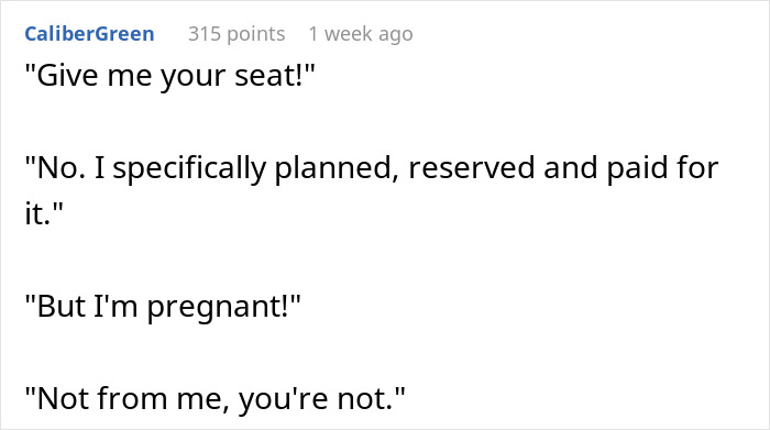 Flight Attendants Refuse To Mediate When Pregnant Woman Demands To Swap Seats, Man Says He Needs It Flight Attendants Refuse To Mediate When Pregnant Woman Demands To Swap Seats, Man Says He Needs It
