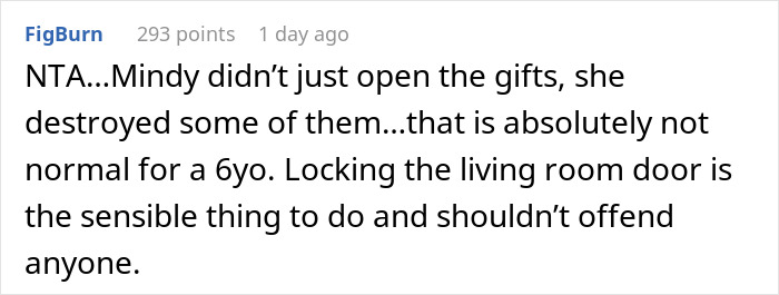 &ldquo;AITA For Suggesting We Lock Up The Christmas Presents After What My Niece Did Last Year?&rdquo;