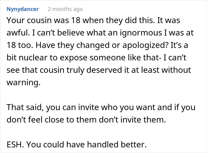 Guy Publicly Exposes Cousin To Prove He&rsquo;s Right, Asks If He Went Too Far After He Gets Fired