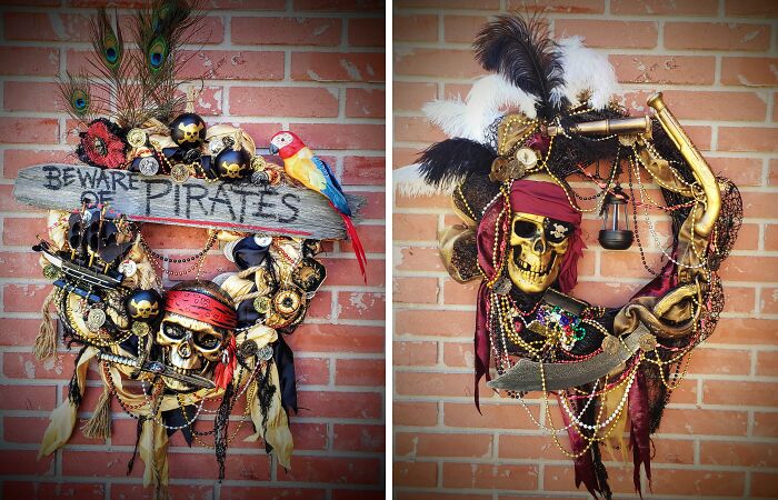 Gasparilla Pirate Wreaths (22 Pics)