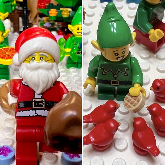 I Built The North Pole Out Of Legos