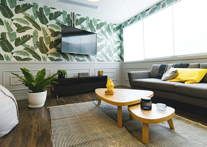 A living room filled with furniture A living room filled with furniture