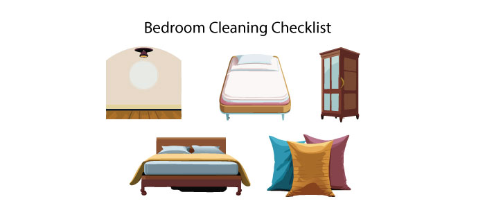 Bedroom cleaning checklist Bedroom cleaning checklist
