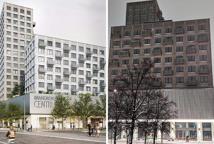 Vision Picture For Brandbergen Centre. It Didn't Turn Out Exactly As Planned