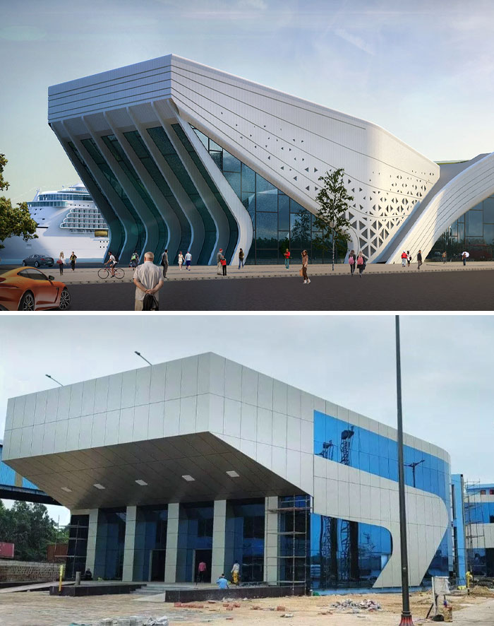 Terminal internacional de cruceros Vizag en Visakhapatnam, India