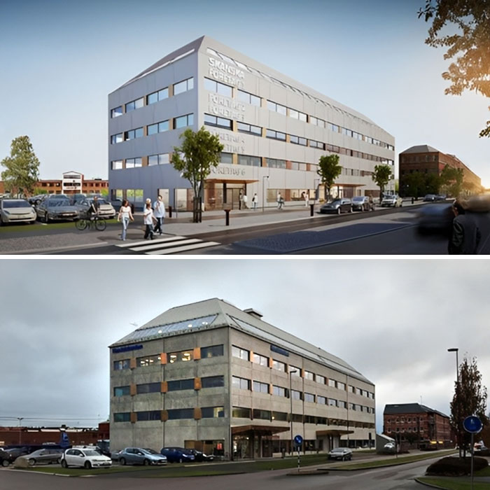 En el centro de Halmstad