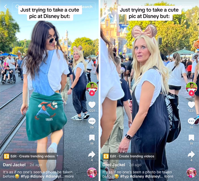 "How Dare People Exist": Influencer Gets Humbled For Shading Strangers In Her Disney Pics "How Dare People Exist": Influencer Gets Humbled For Shading Strangers In Her Disney Pics