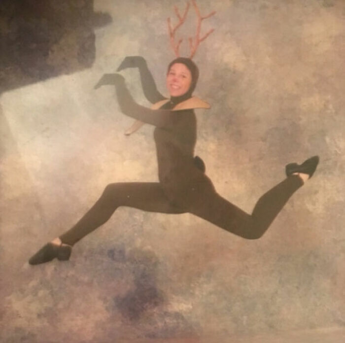 Me eligieron para hacer de Rudolph cuando estaba en 9º curso (2008)