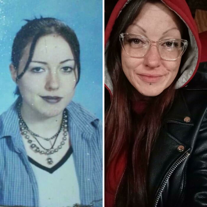 Mi madre en 2003 vs 2023