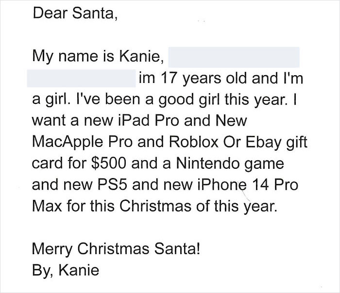 USPS Operation Santa Is A Goldmine