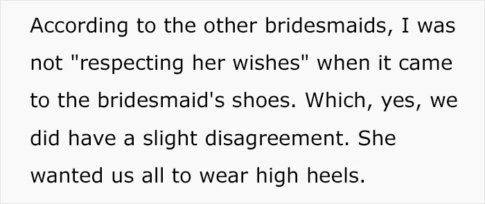 Bride 'Fires' Her Bridesmaid Who Paid For The Bachelorette Party, So She Cancels Everything