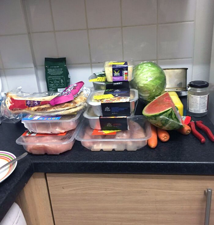 Long Live The Yellow Sticker. My Mum Just Got This All For Under £2