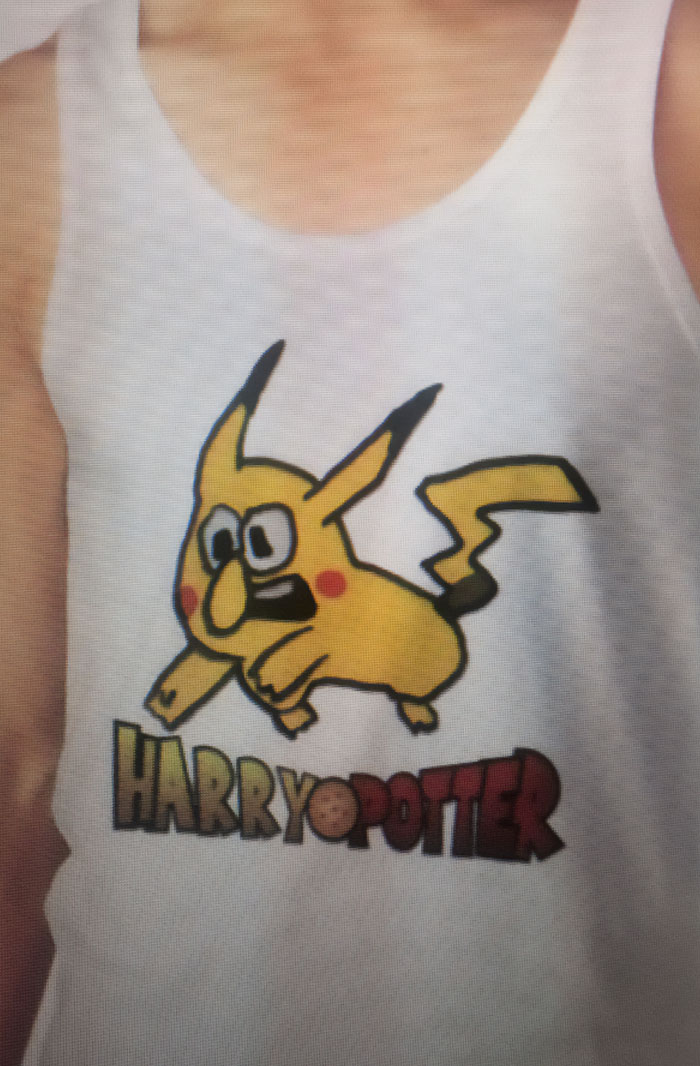 There Was An Attept To Make A Stylish T-Shirt