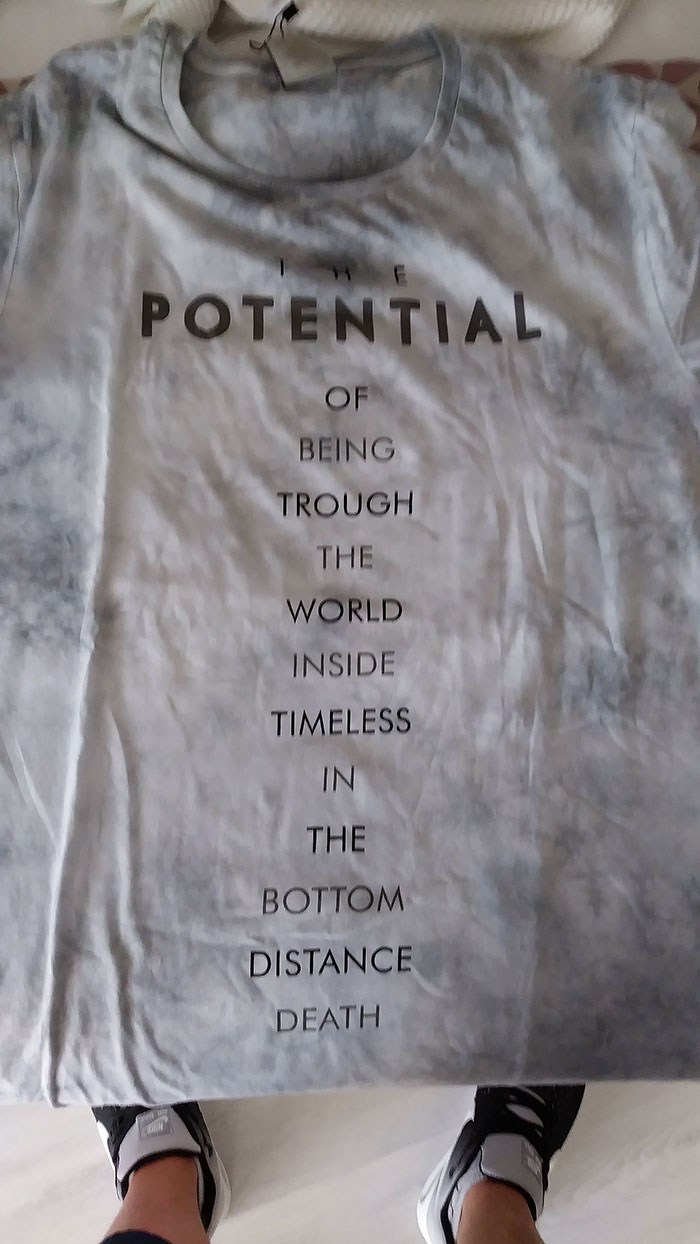 My Mom Just Bought This T-Shirt For Me... Still Can't Figure Out What It's Trying To Say