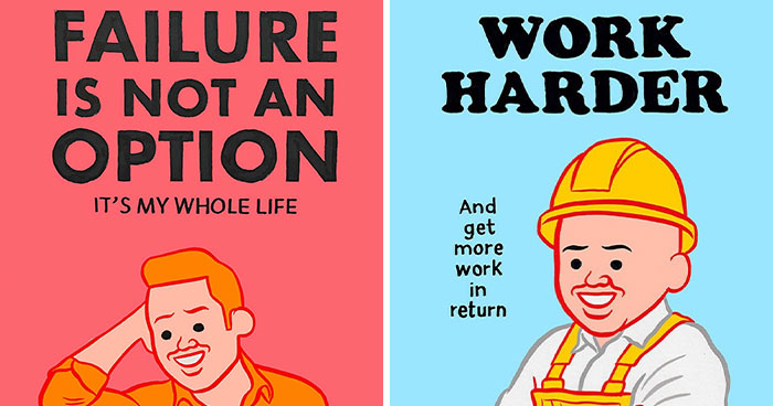 29 Funny Demotivational Posters By Artist Joan Cornella