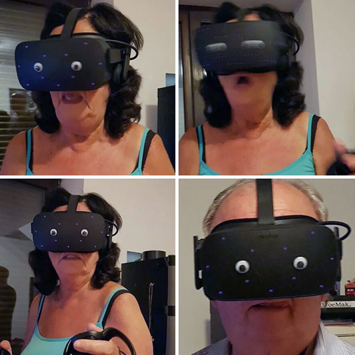 I Put Googly Eyes On My VR Glasses And Let My Grandparents Try Them Out