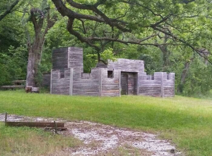 A Fort Some Kids Built A Few Years Ago