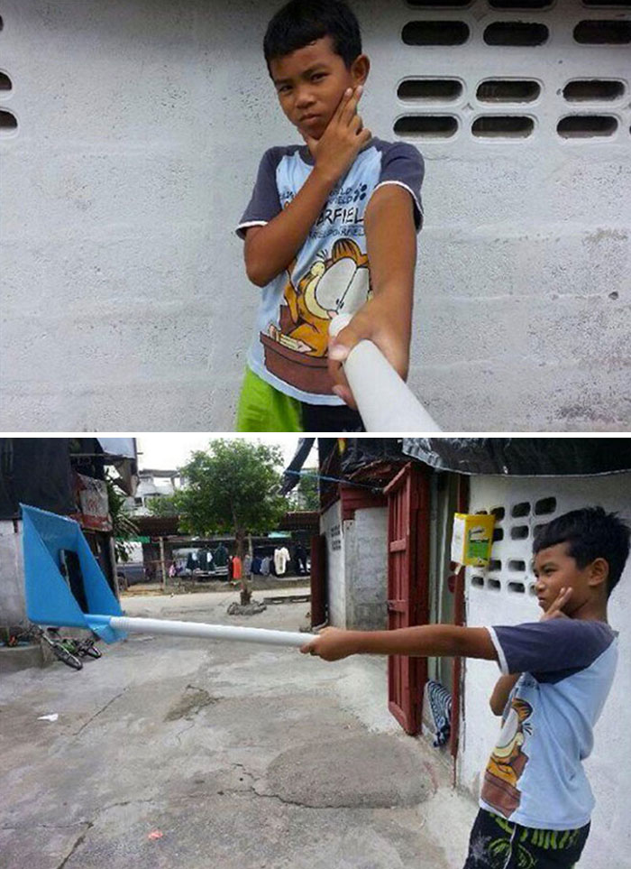 This DIY Selfie Stick