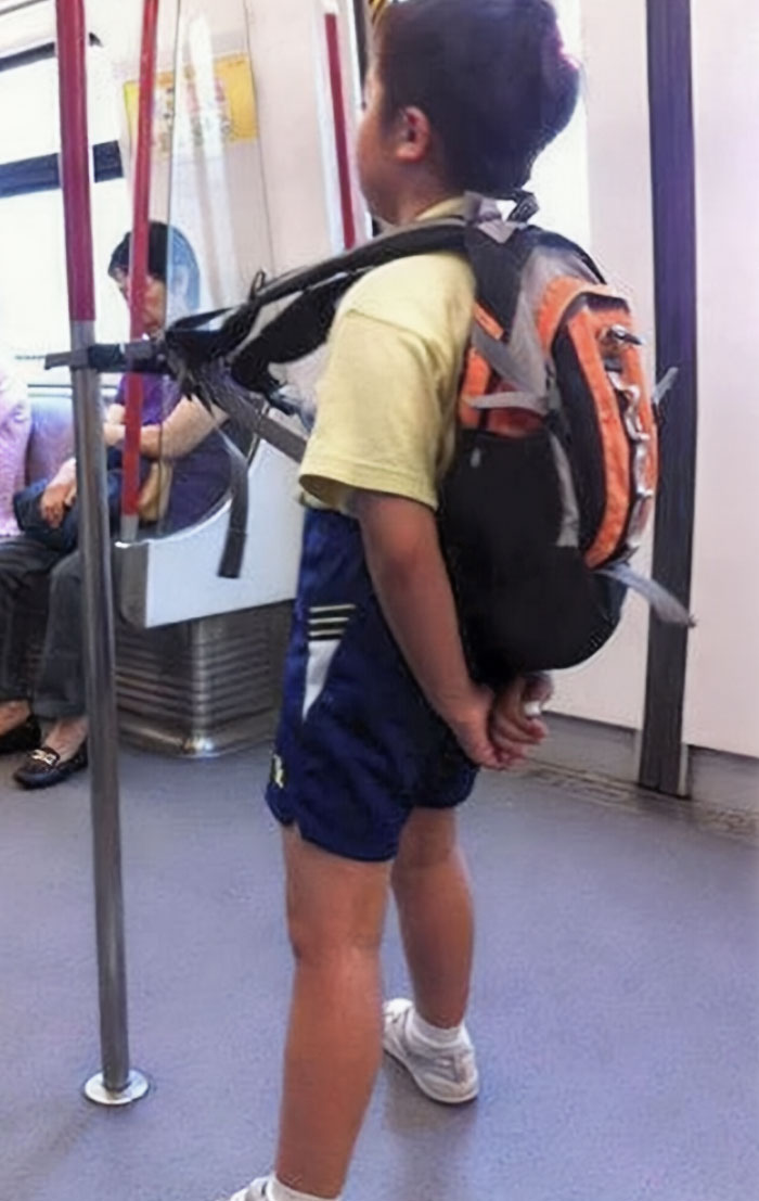 Smart Kid On The Train