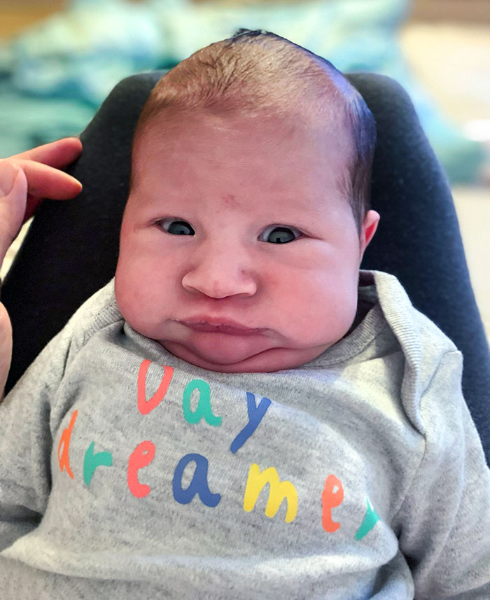 My Second-Born Looking Like She Forgot To Put In Her Teeth