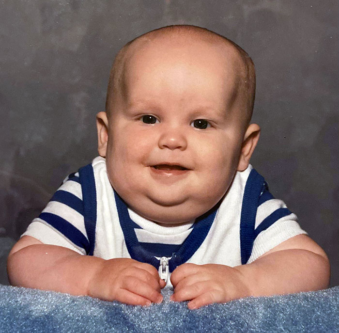 Me At 5 Months Old Looking Like A Sailor