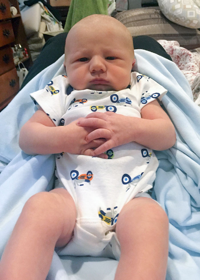 A 2-Week-Old Baby Or A Middle-Aged Banker?