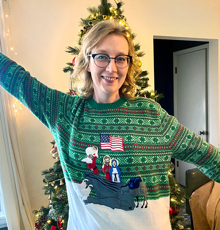 This Thing Is A Work Of Art. Everywhere I Go, People Are Mesmerized. Jesus, Mary, Santa, Joseph, A Donkey, The Flag. A Rock? A Whale? The Moon Landing? All Of The Above?