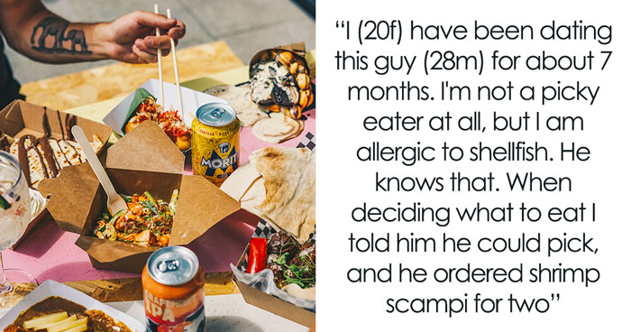 “AITA For Telling My Boyfriend To Order ‘Whatever He Wants’, Then Getting Upset With His Choice?”