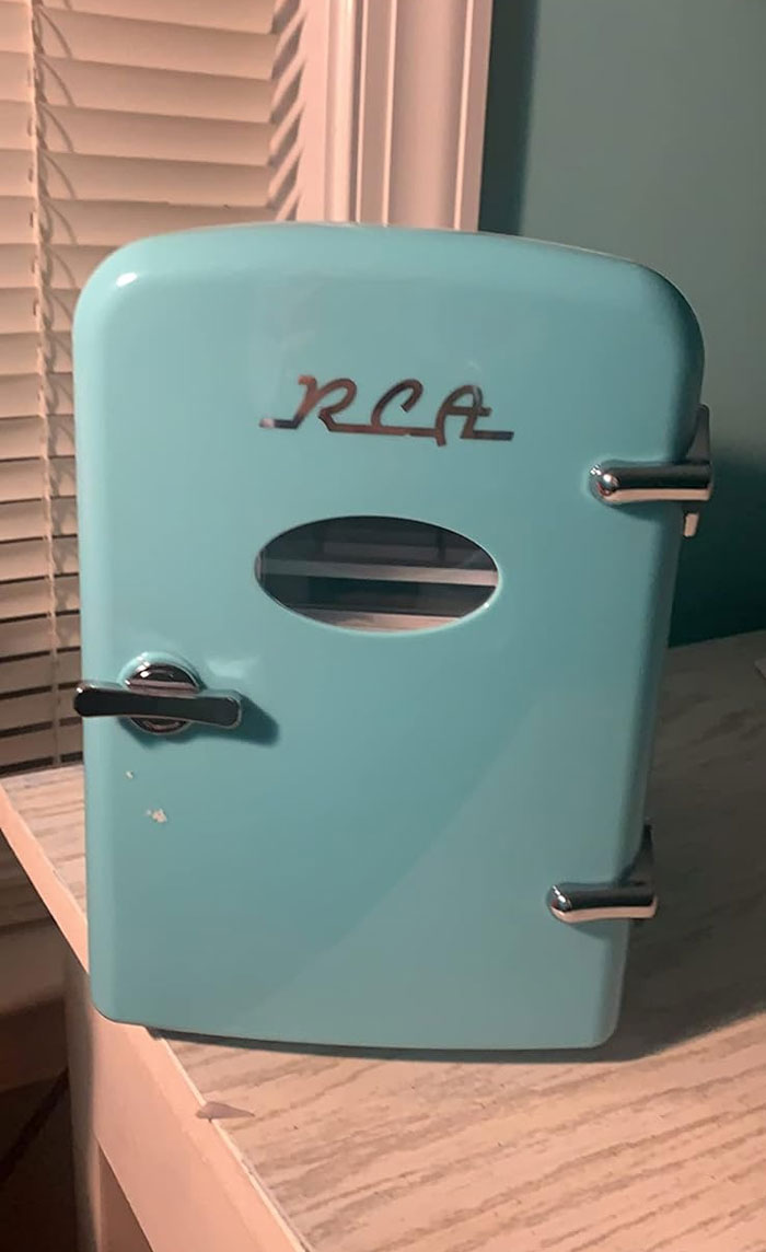 Mini Fridge: Because her skincare and mini snack needs on the go, matters to you as much as to her.