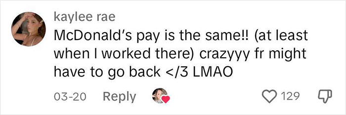 Woman Is Surprised Domino&rsquo;s Cashiers Earn $18/Hour, Realizes How Overworked And Underpaid She Is