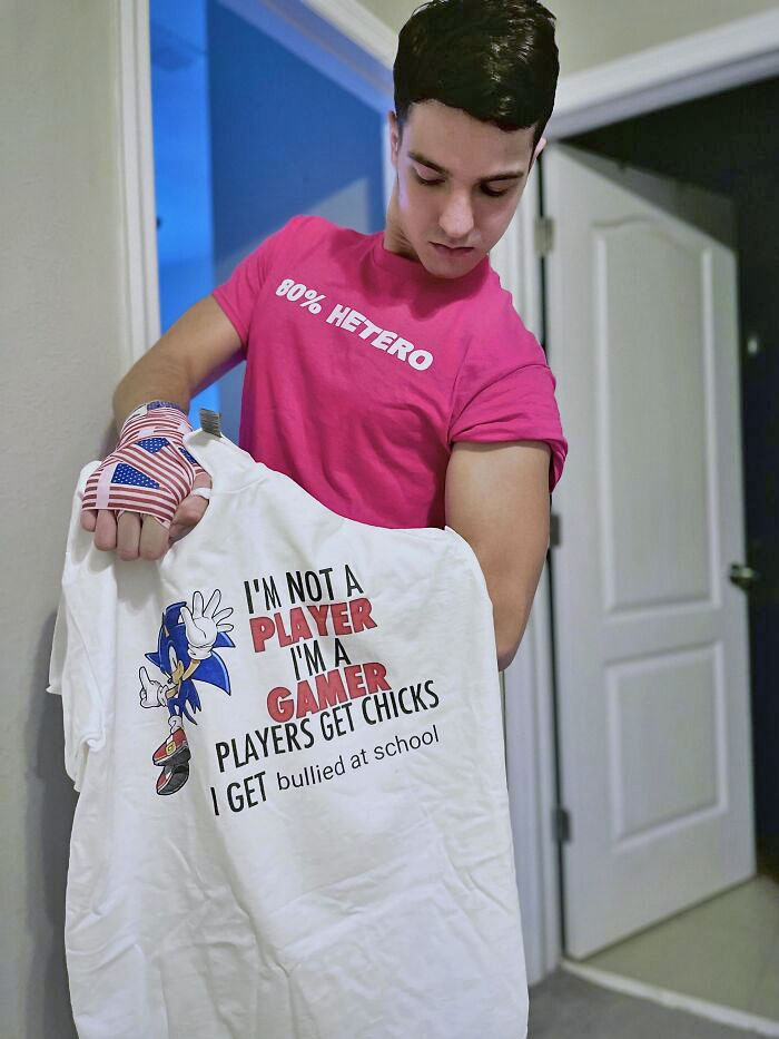 I Got 2 Shirts And Boxing Wraps For Christmas