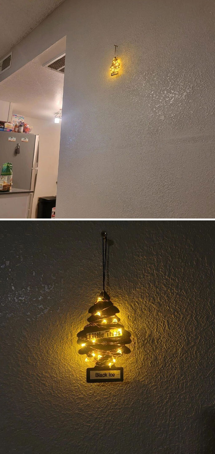 Putting A Christmas Tree And Making Your House Smell Good At The Same Time