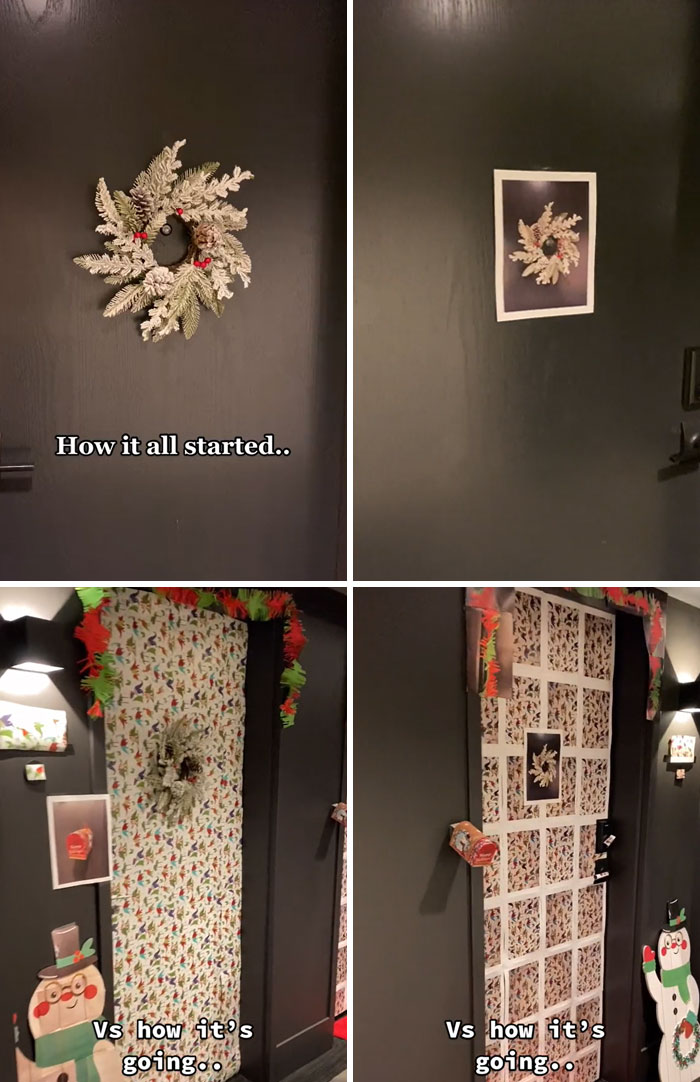 Life Pro Tip: Found Some Christmas Decorations You Like? Save Money And Just Print Photos Of Them